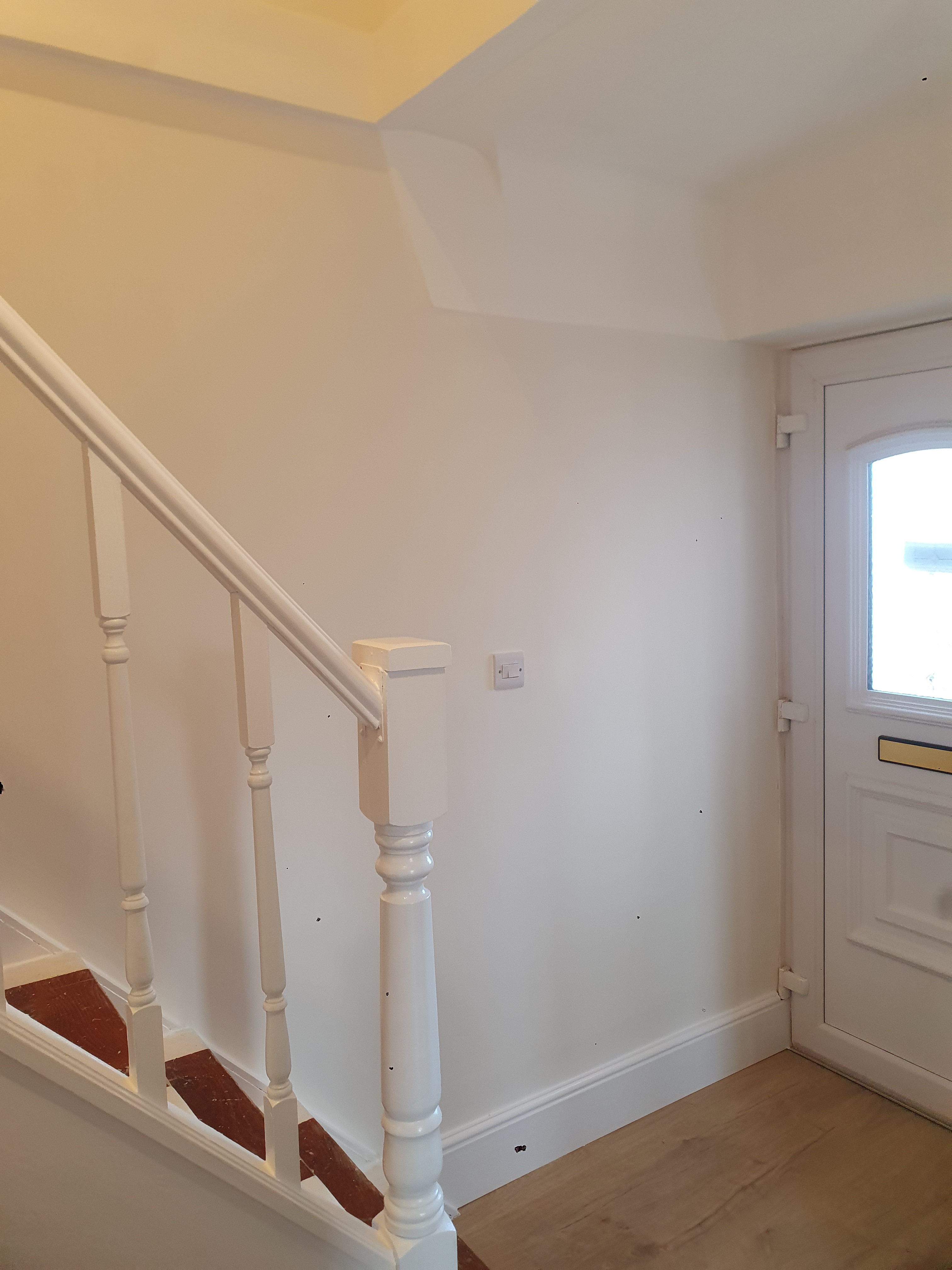 Domestic decorating completed to a high standard